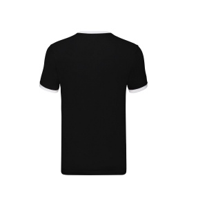Tee-shirt bords côtes contraste 14