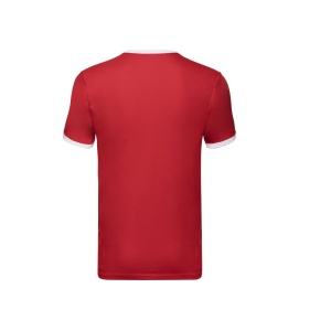 Tee-shirt bords côtes contraste 15