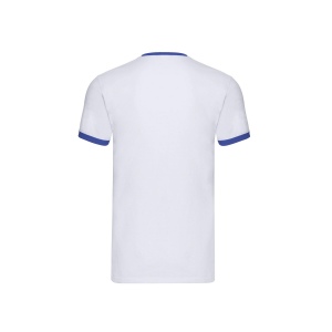 Tee-shirt bords côtes contraste 19