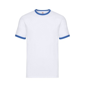 Tee-shirt bords côtes contraste 10