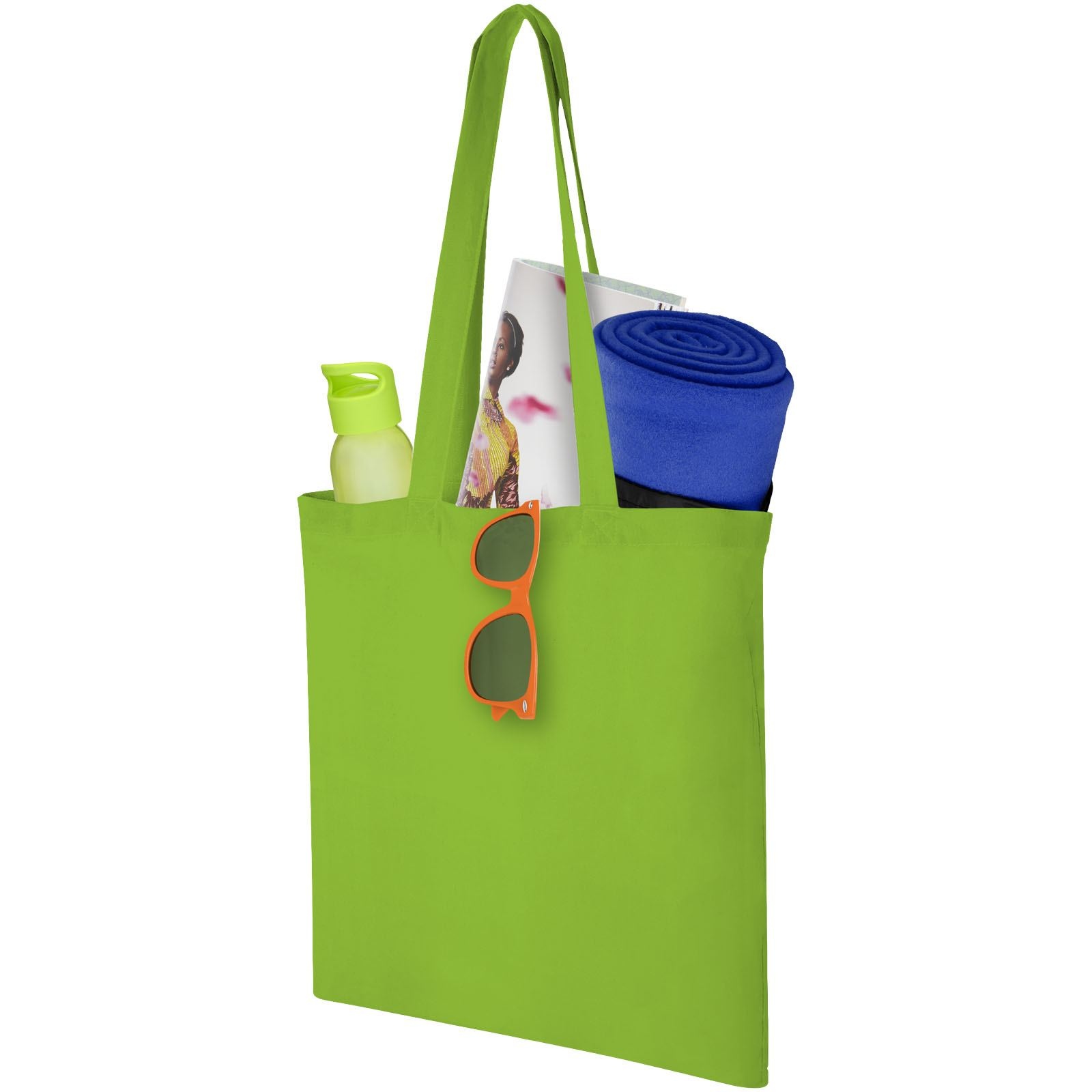 Sac shopping coton Carolina 100 gr/m² 7L 53