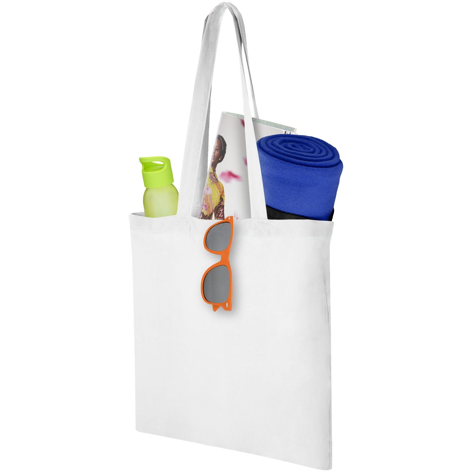 Sac shopping coton Carolina 100 gr/m² 7L 61