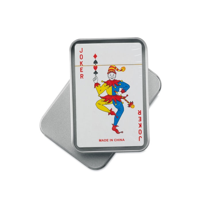 Cartes à jouer boîte étain - AMIGO 3