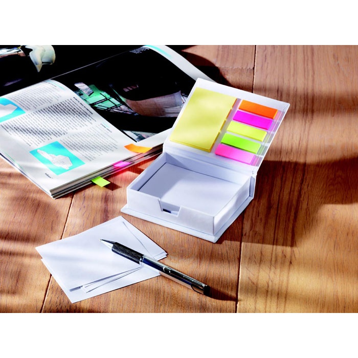 Bloc-notes et ét. auto-coll. - MEMOKIT 4