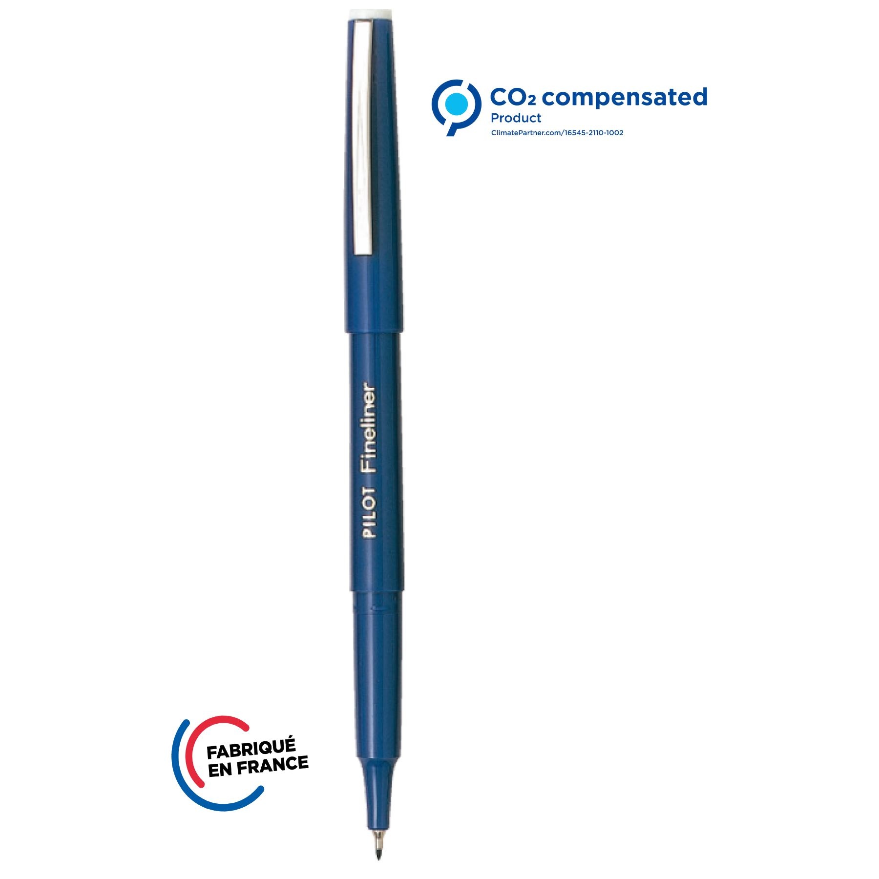 Feutre PILOT Fineliner bleu ou noir