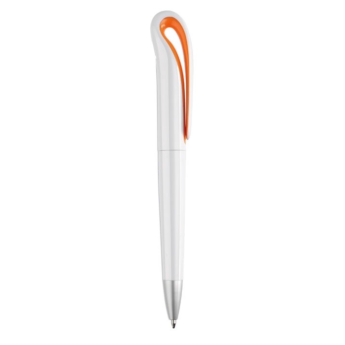 Stylo à bille Twist en ABS - WHITESWAN 5