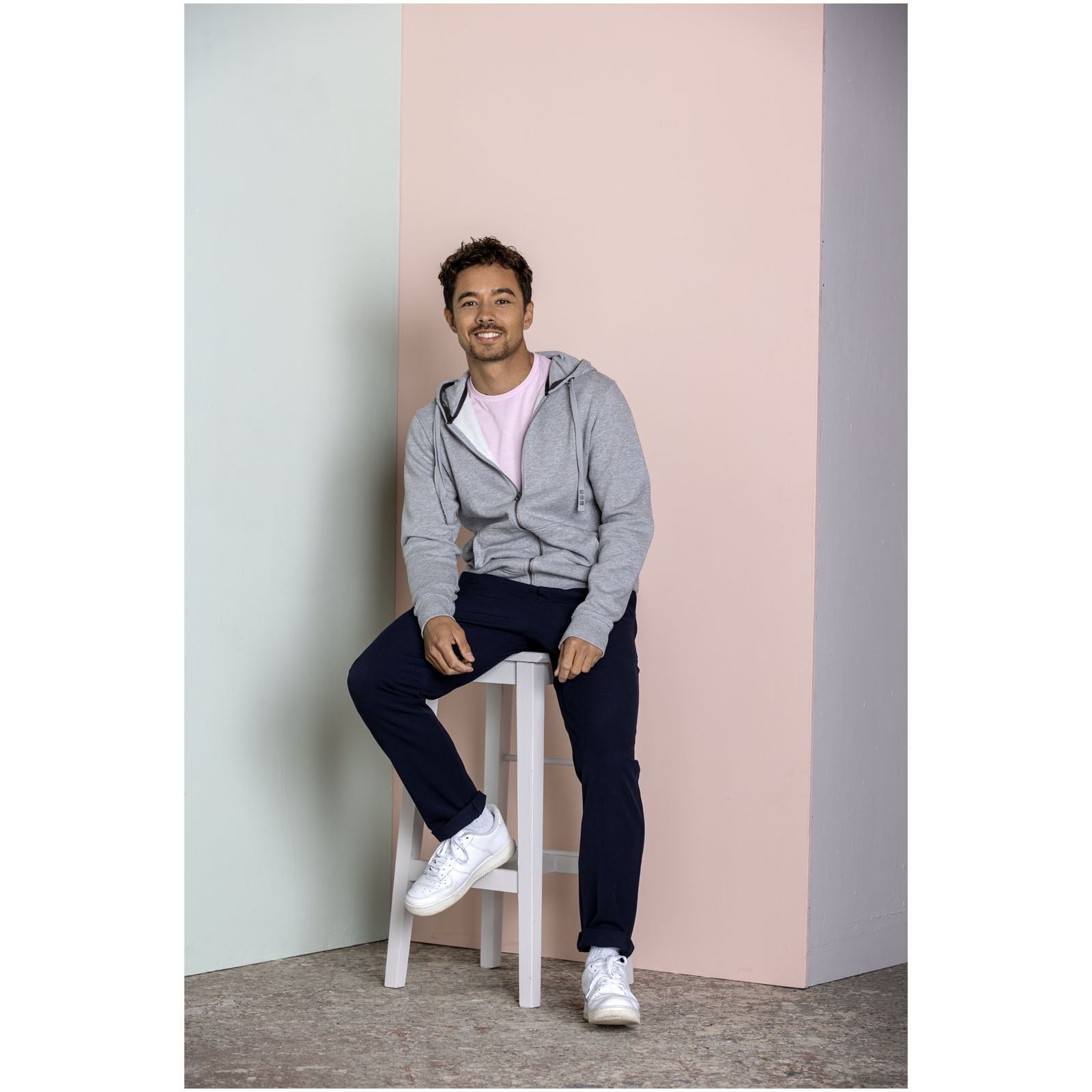 Sweater capuche full zip homme Arora 35