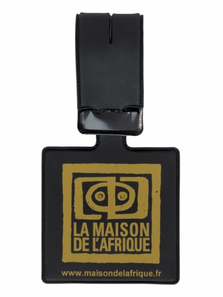 Etiquette bagage classique CARRÉ - Prestige