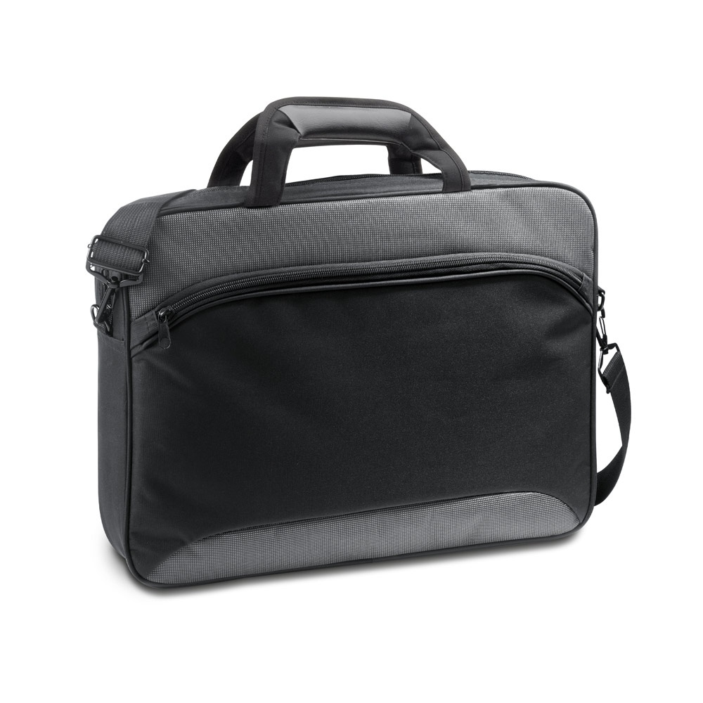 SANTANA. Sacoche pour ordinateur portable 15'6'' en polyester 600D 2Tone er 300D