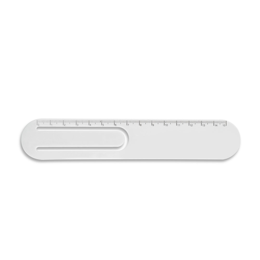 STEPHENIE. Règle en PP avec clip de 15 cm