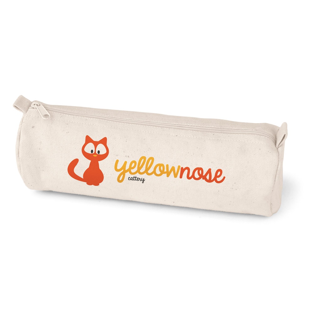 SCHOOLI. Trousse à crayons en 100% cotton canevas (290 g/m²), au design cylindrique 3