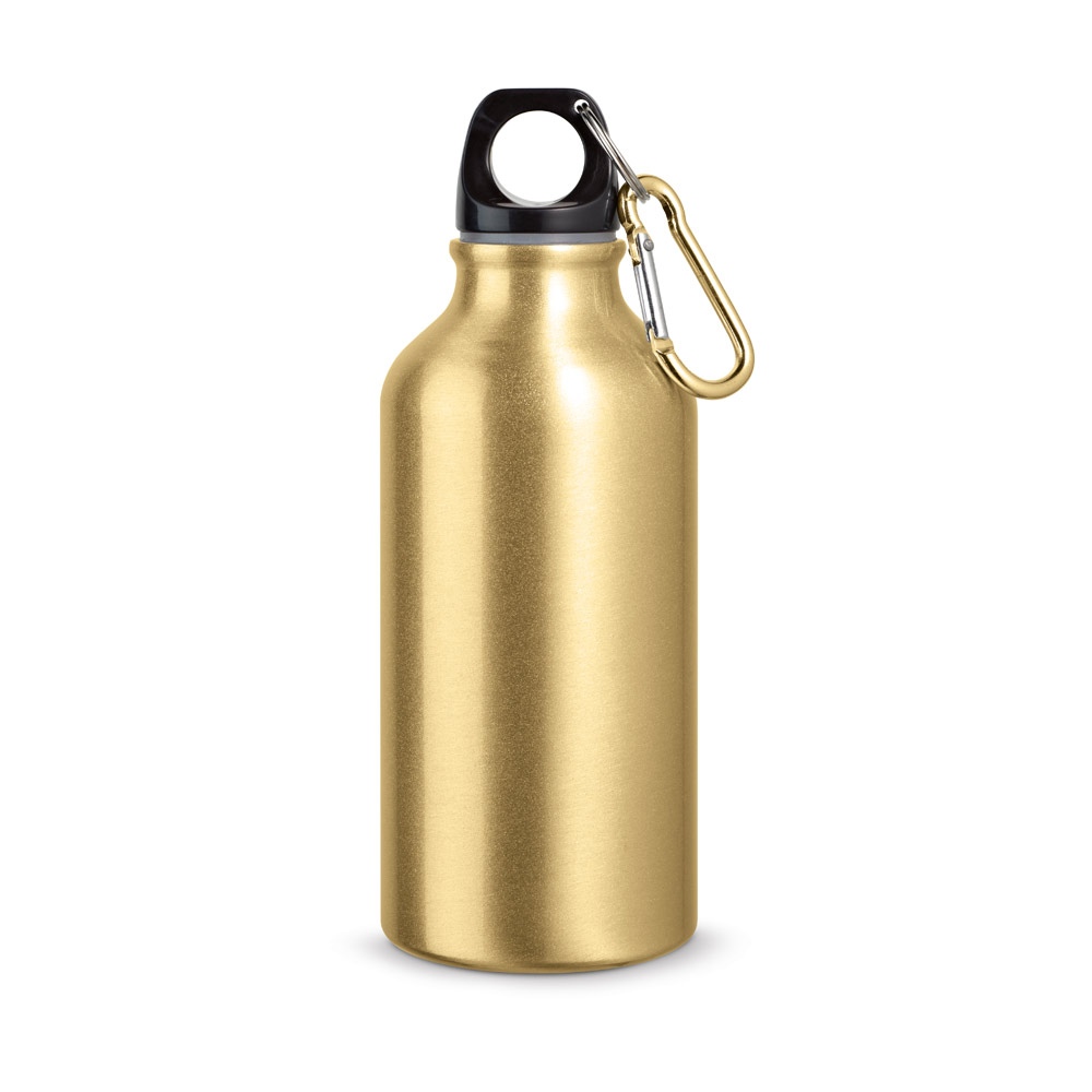 LANDSCAPE S. Bouteille de sport 400mL en aluminium avec mousqueton 12
