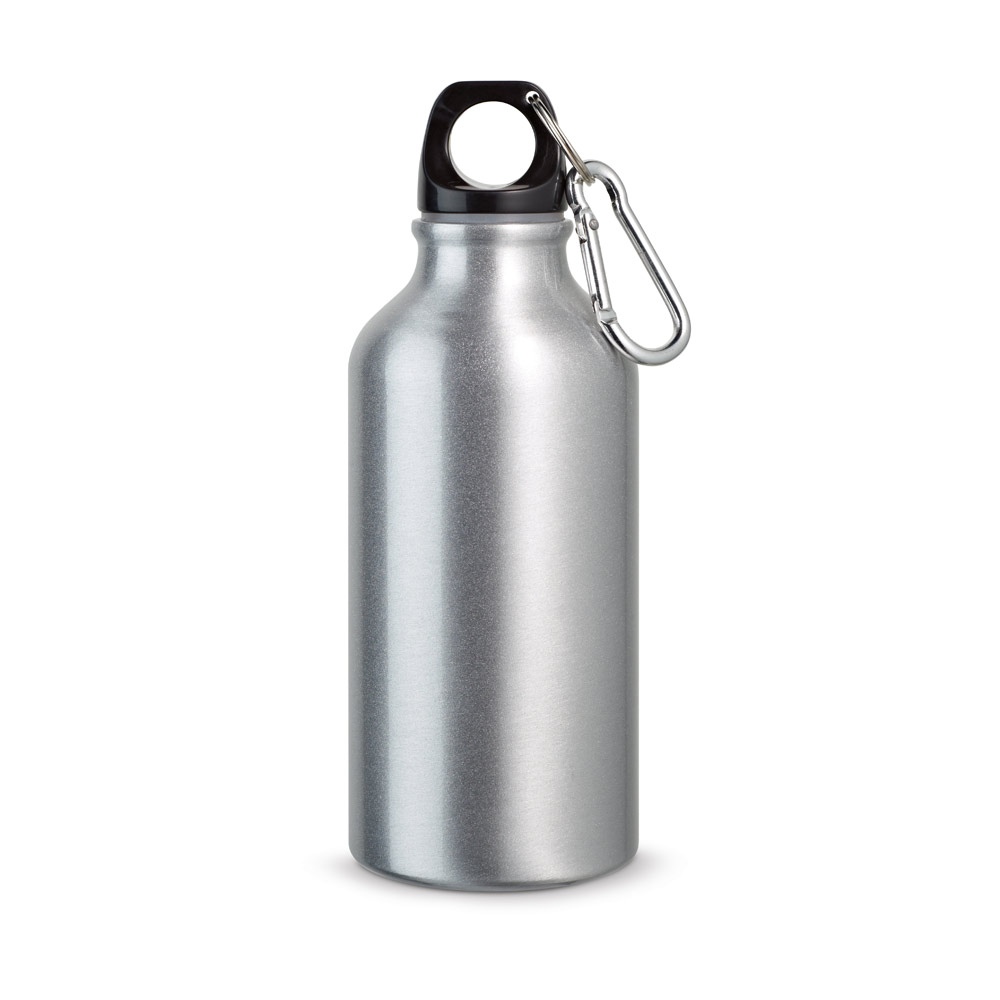 LANDSCAPE S. Bouteille de sport 400mL en aluminium avec mousqueton 9