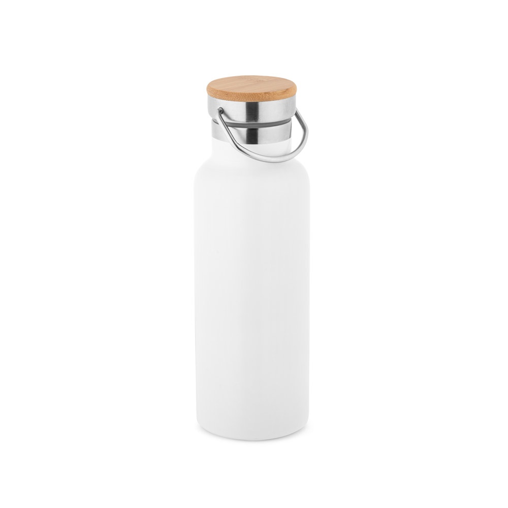 RAGNAR. Bouteille en acier inoxydable (36% recyclée) avec double parois sous vide 570 mL 5