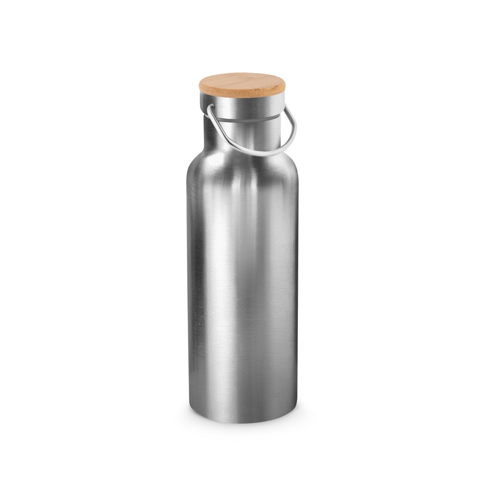 RAGNAR. Bouteille en acier inoxydable (36% recyclée) avec double parois sous vide 570 mL 6