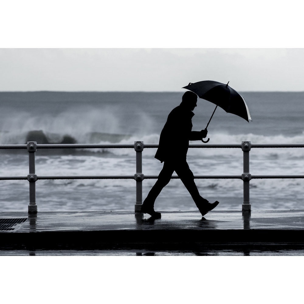 ALBERT. Parapluie en pongee 190T avec ouverture automatique 5