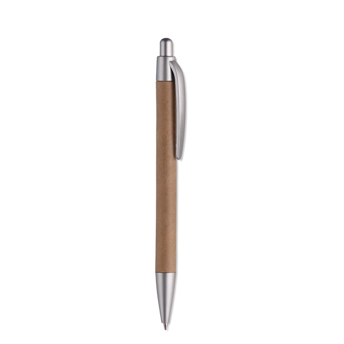 Stylo bille avec corps en cart - PUSHTON 3
