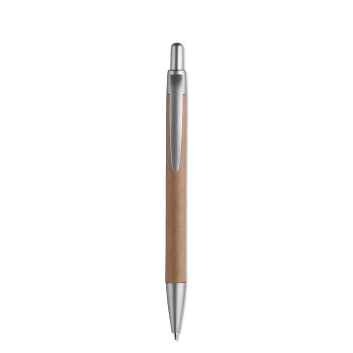 Stylo bille avec corps en cart - PUSHTON 2