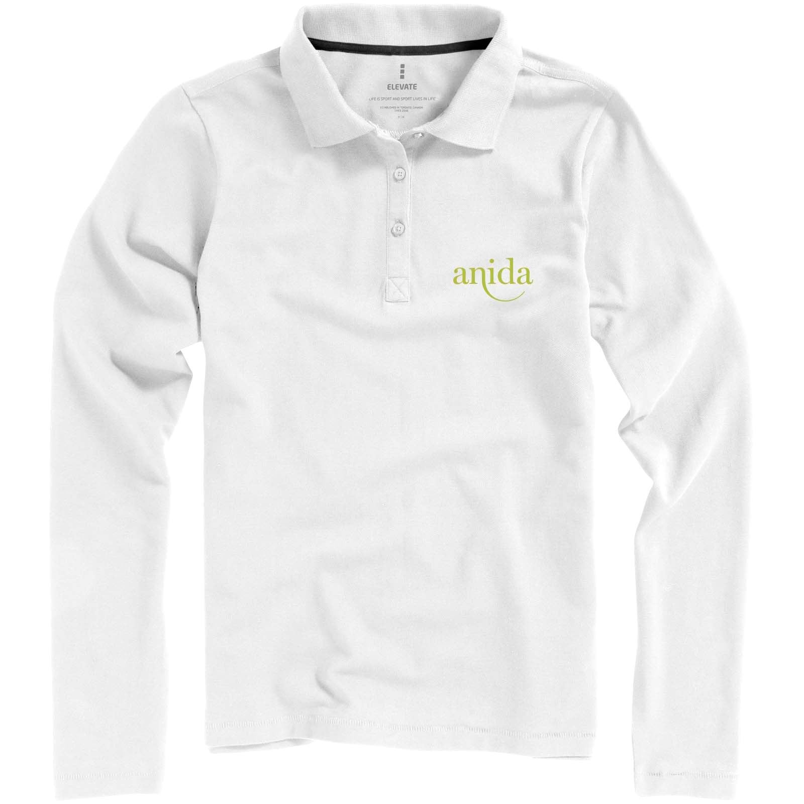 Polo manches longues femme Oakville 7