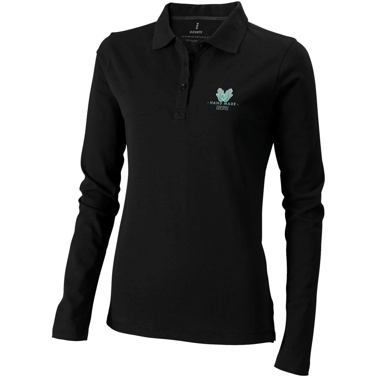 Polo manches longues femme Oakville 10