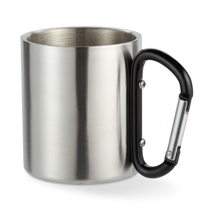 Mug acier et anse mousqueton. - TRUMBO 3