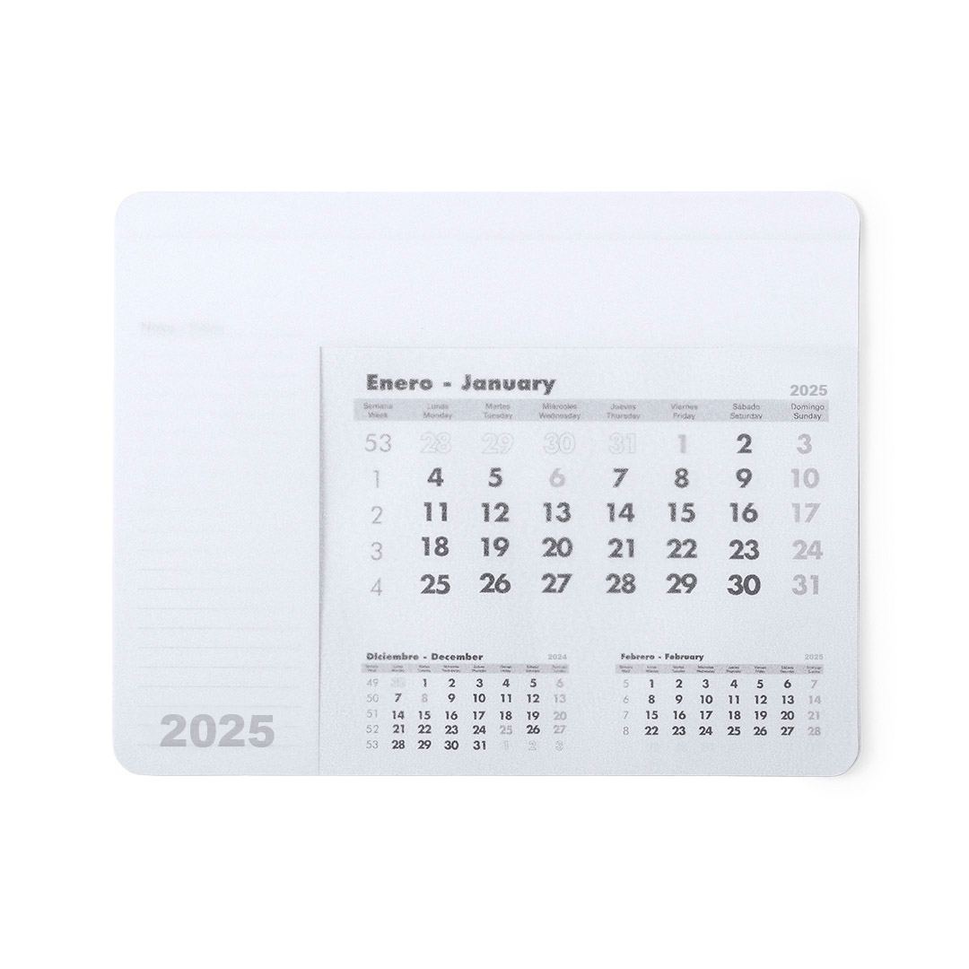 Tapis Souris Calendrier - Rendux