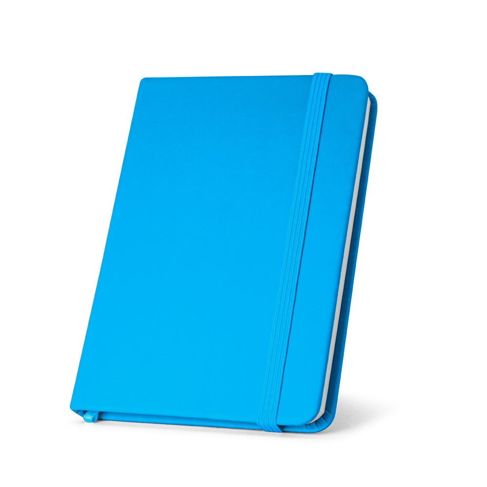 HEMINGWAY. Bloc notes A5 en PU avec feuilles unies 9