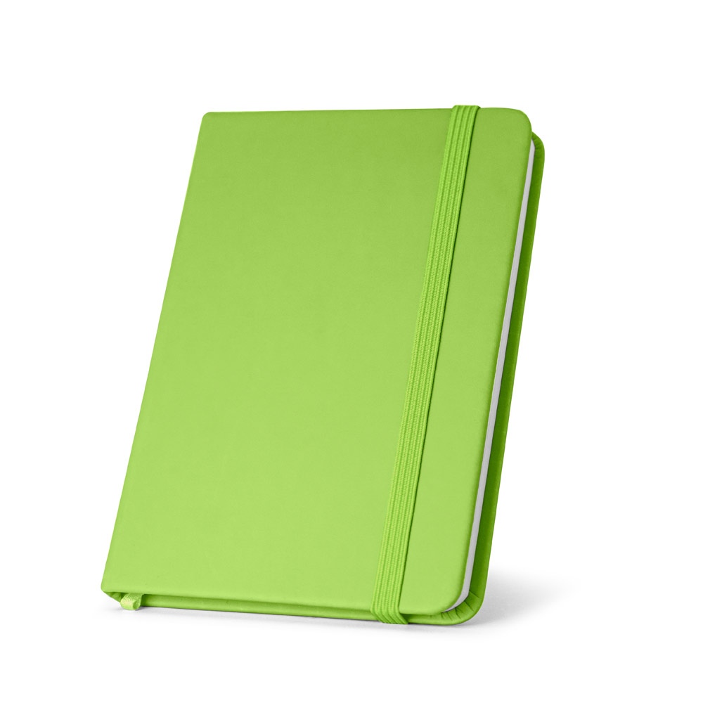 HEMINGWAY. Bloc notes A5 en PU avec feuilles unies 8