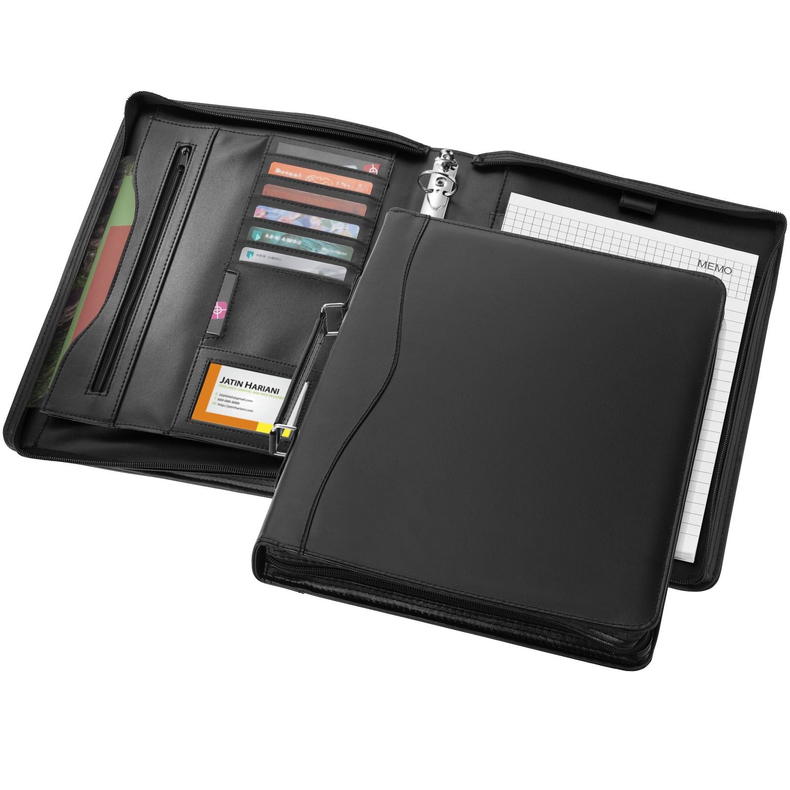 Conférencier serviette A4 Ebony 2