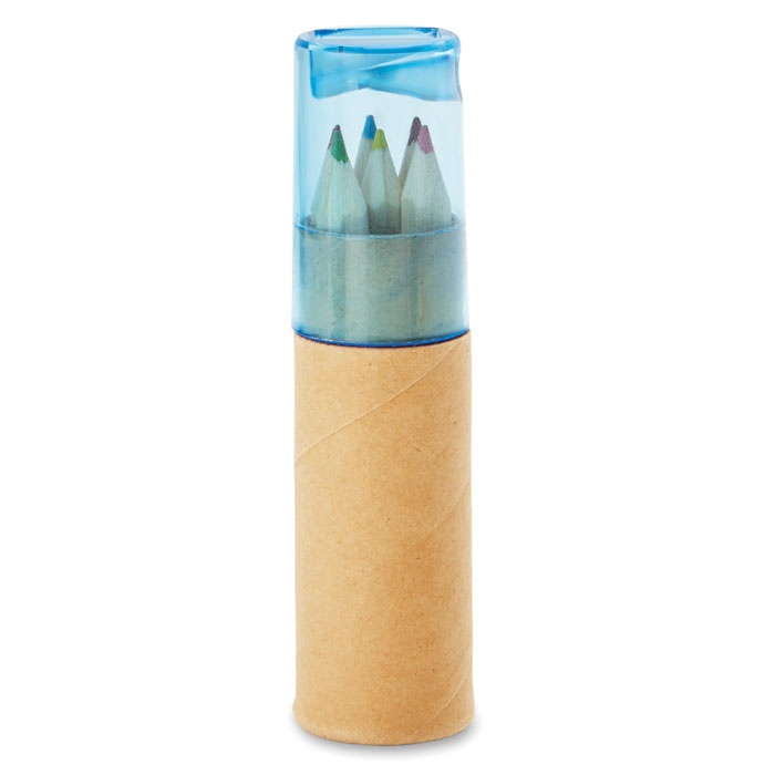Tube de 6 crayons de couleur - PETIT LAMBUT