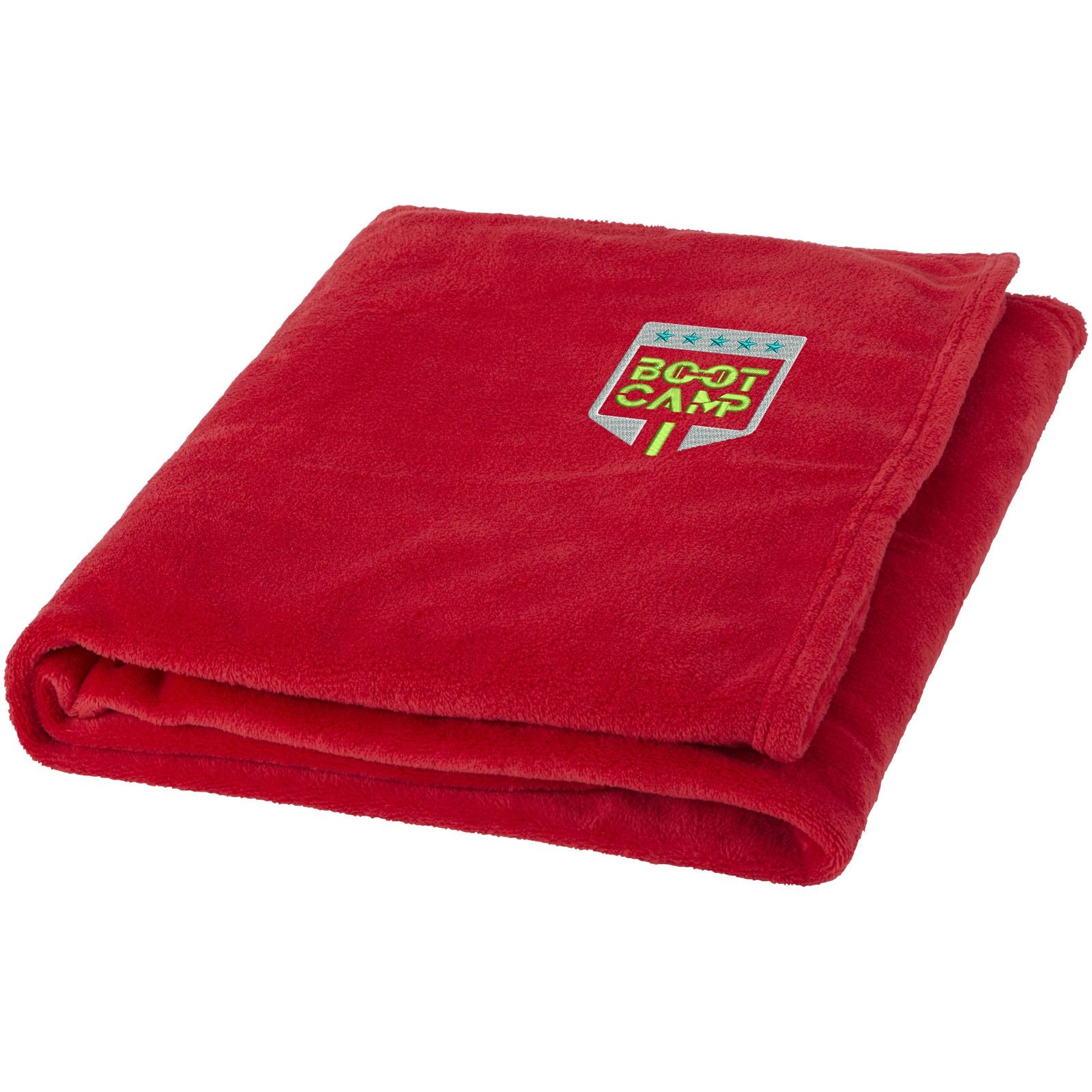 Plaid Bay en polaire corail ultra douce 16