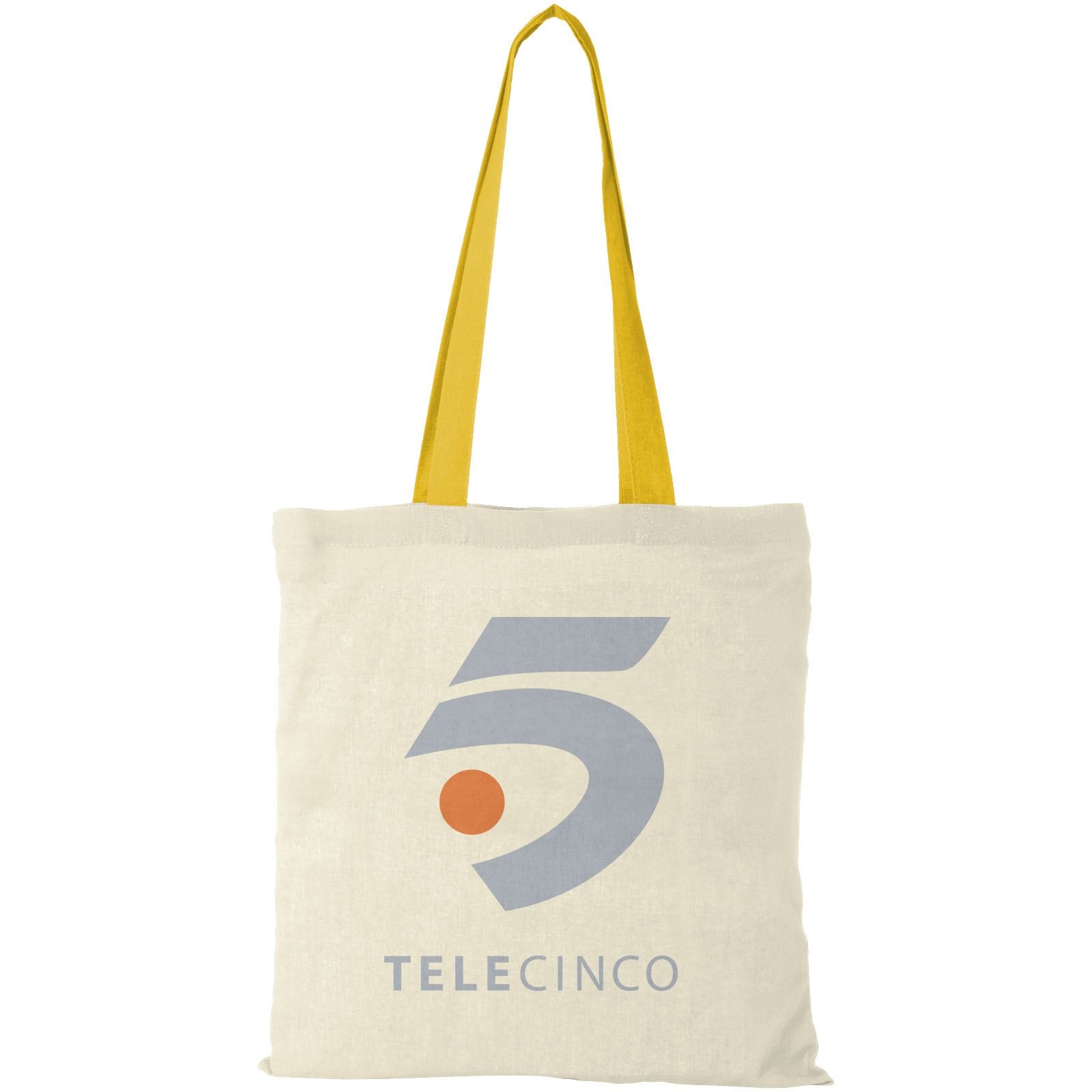 Sac coton Nevada 100 gr/m² avec poignées de couleur 7L 28