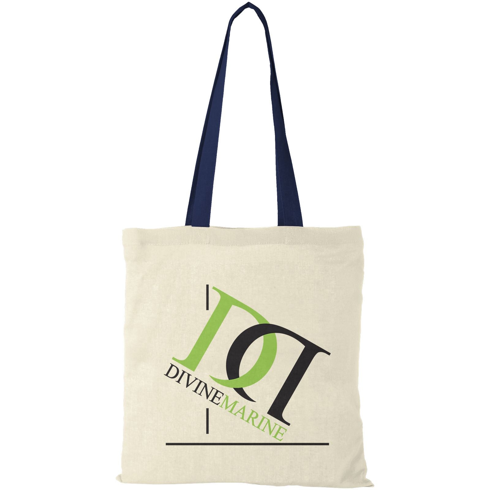 Sac coton Nevada 100 gr/m² avec poignées de couleur 7L 29