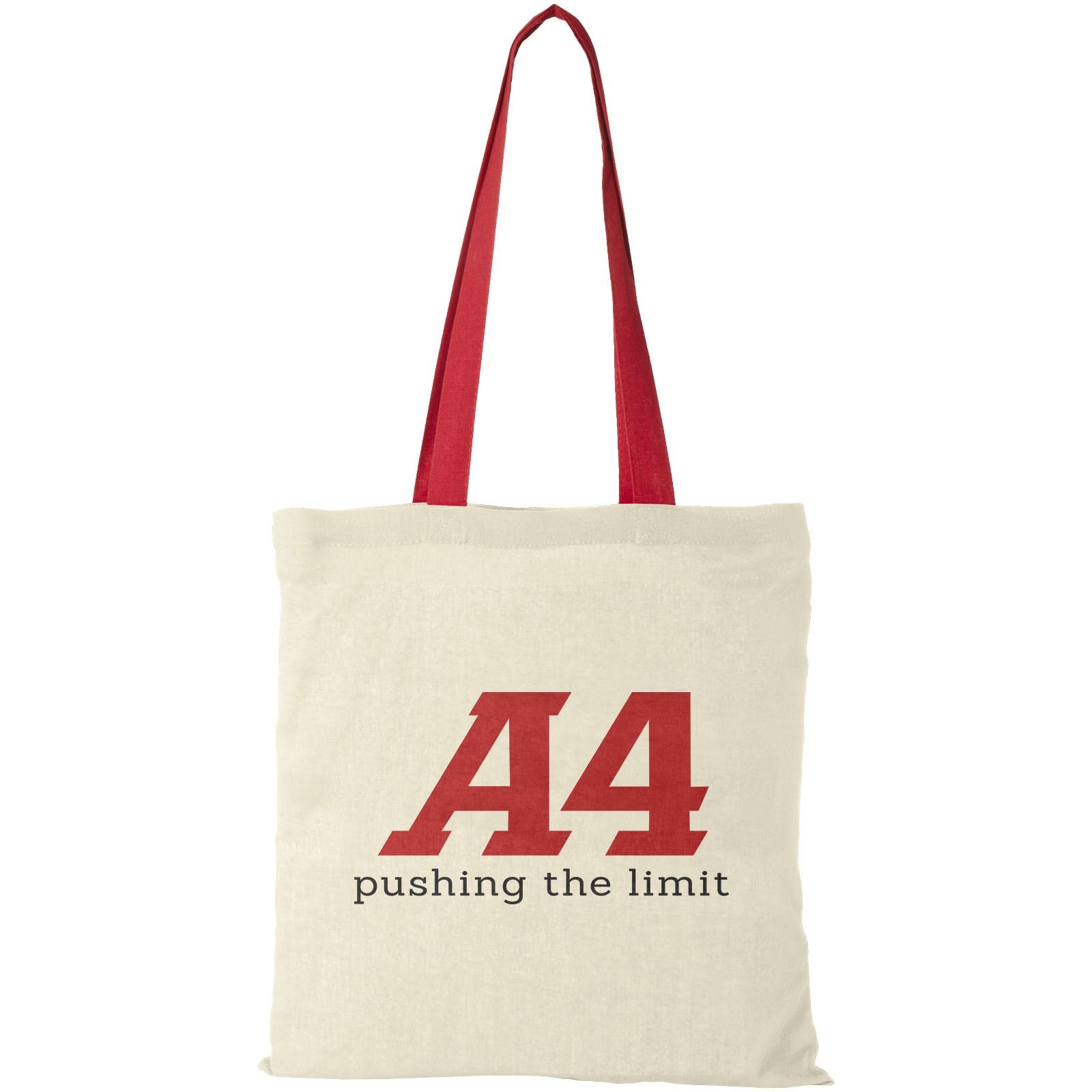 Sac coton Nevada 100 gr/m² avec poignées de couleur 7L 31