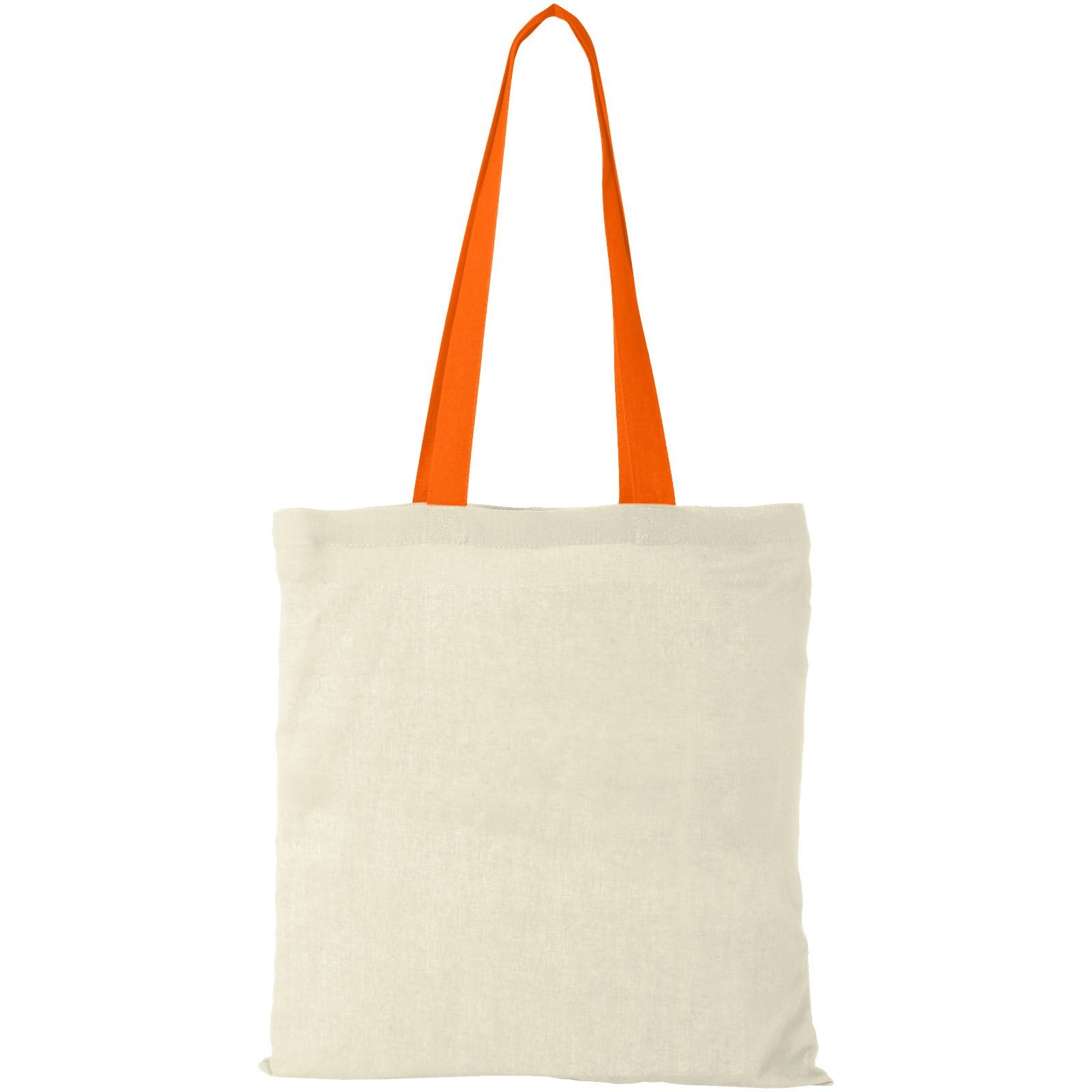 Sac coton Nevada 100 gr/m² avec poignées de couleur 7L 15
