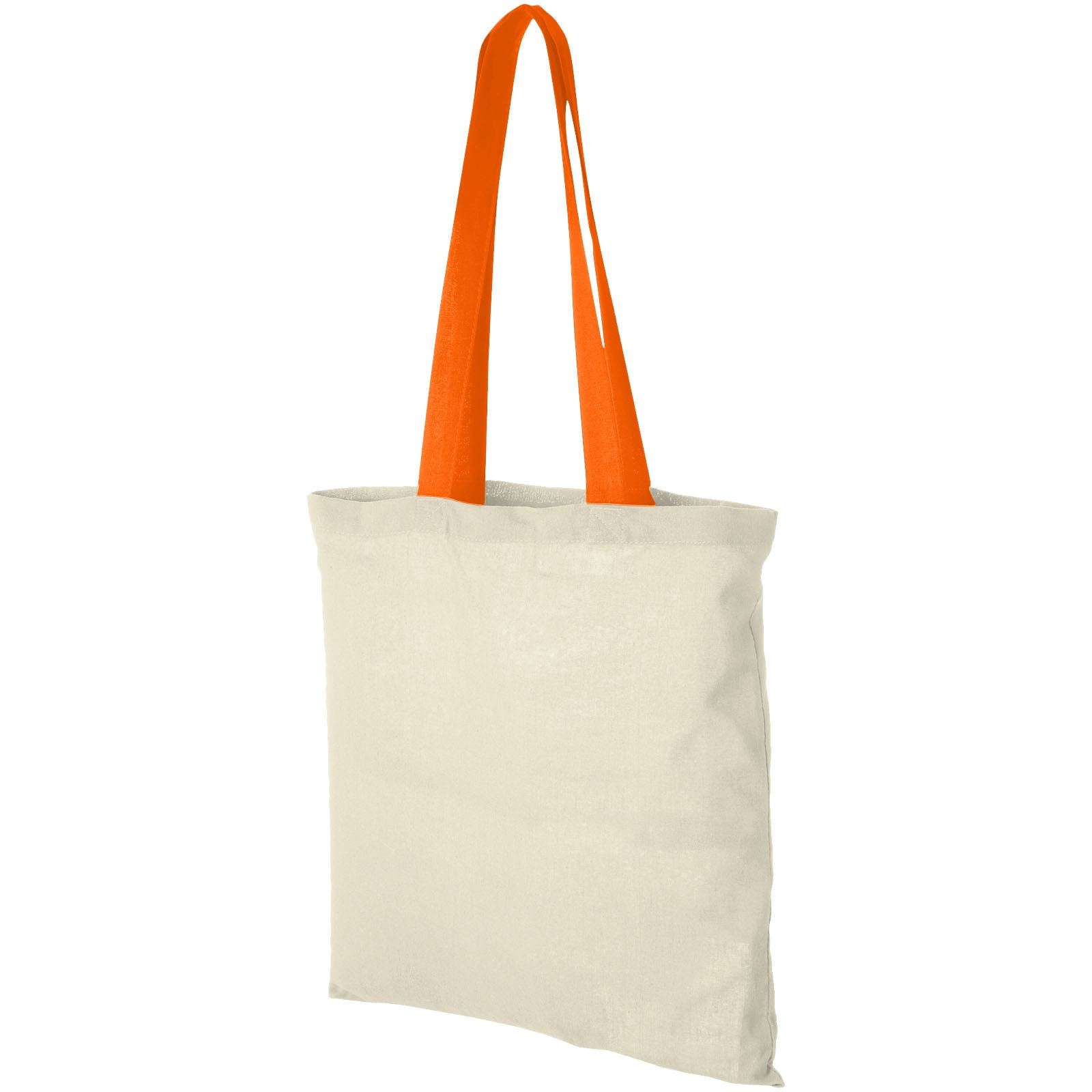 Sac coton Nevada 100 gr/m² avec poignées de couleur 7L 7