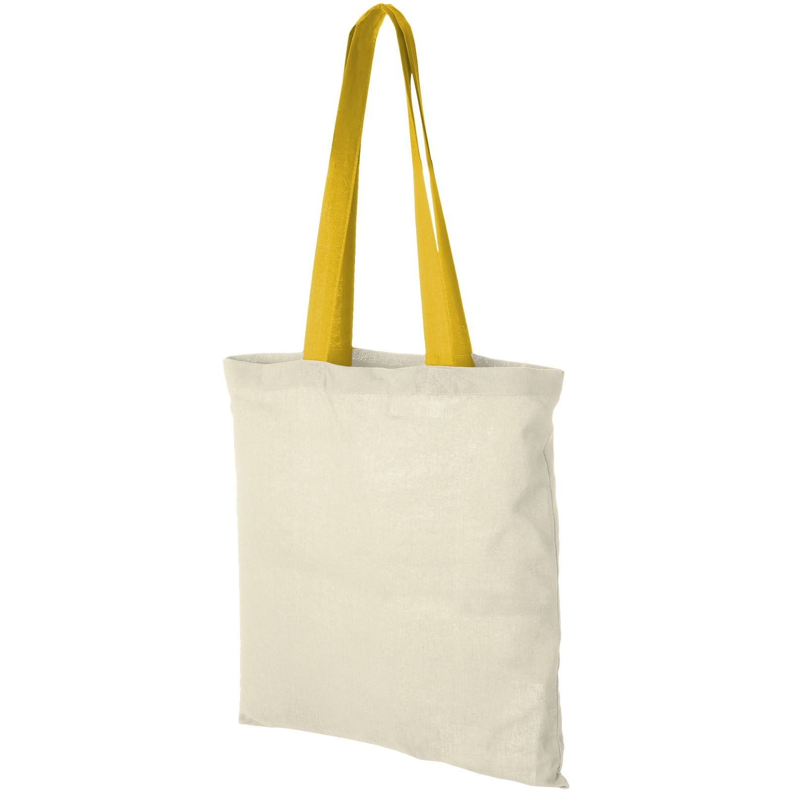 Sac coton Nevada 100 gr/m² avec poignées de couleur 7L 4