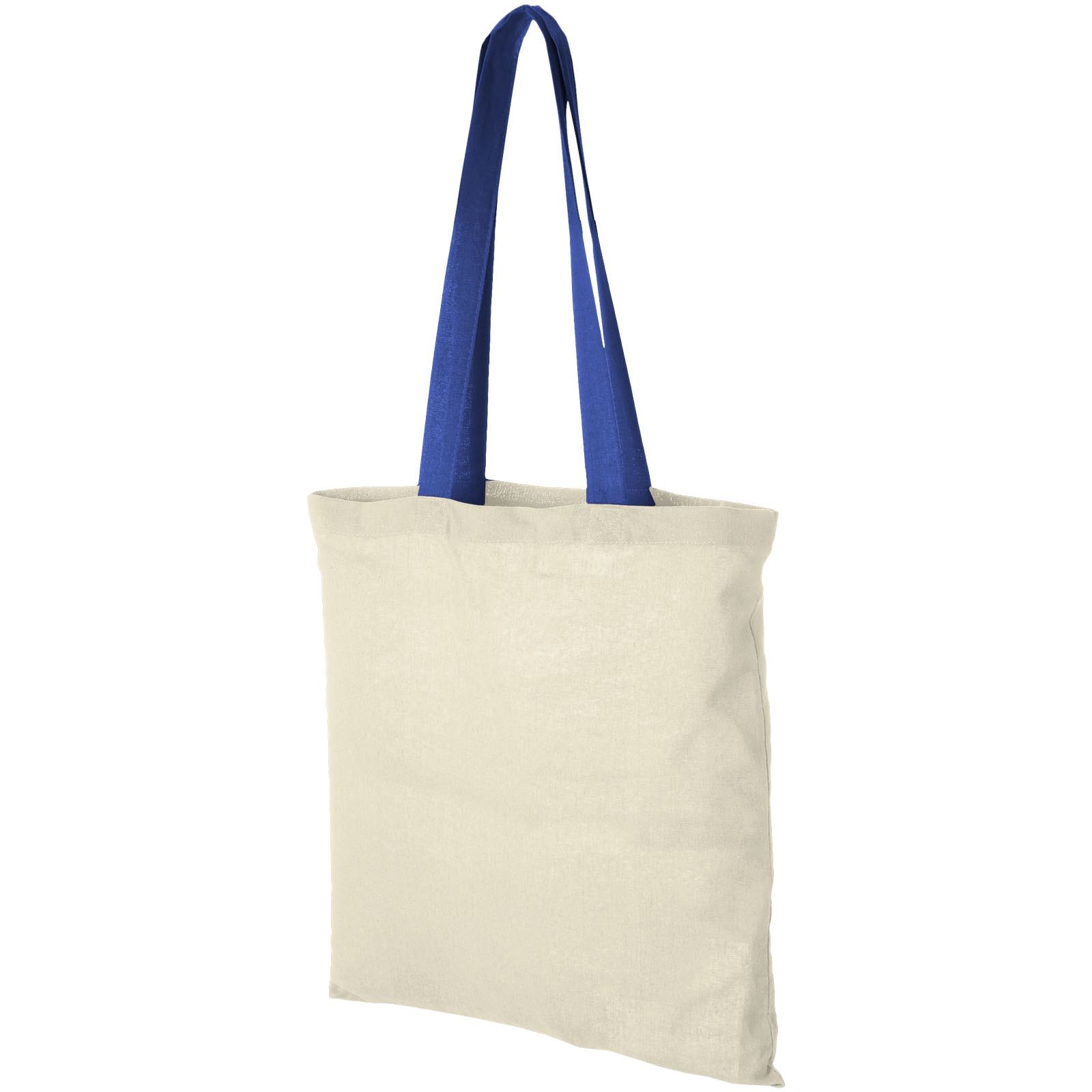 Sac coton Nevada 100 gr/m² avec poignées de couleur 7L