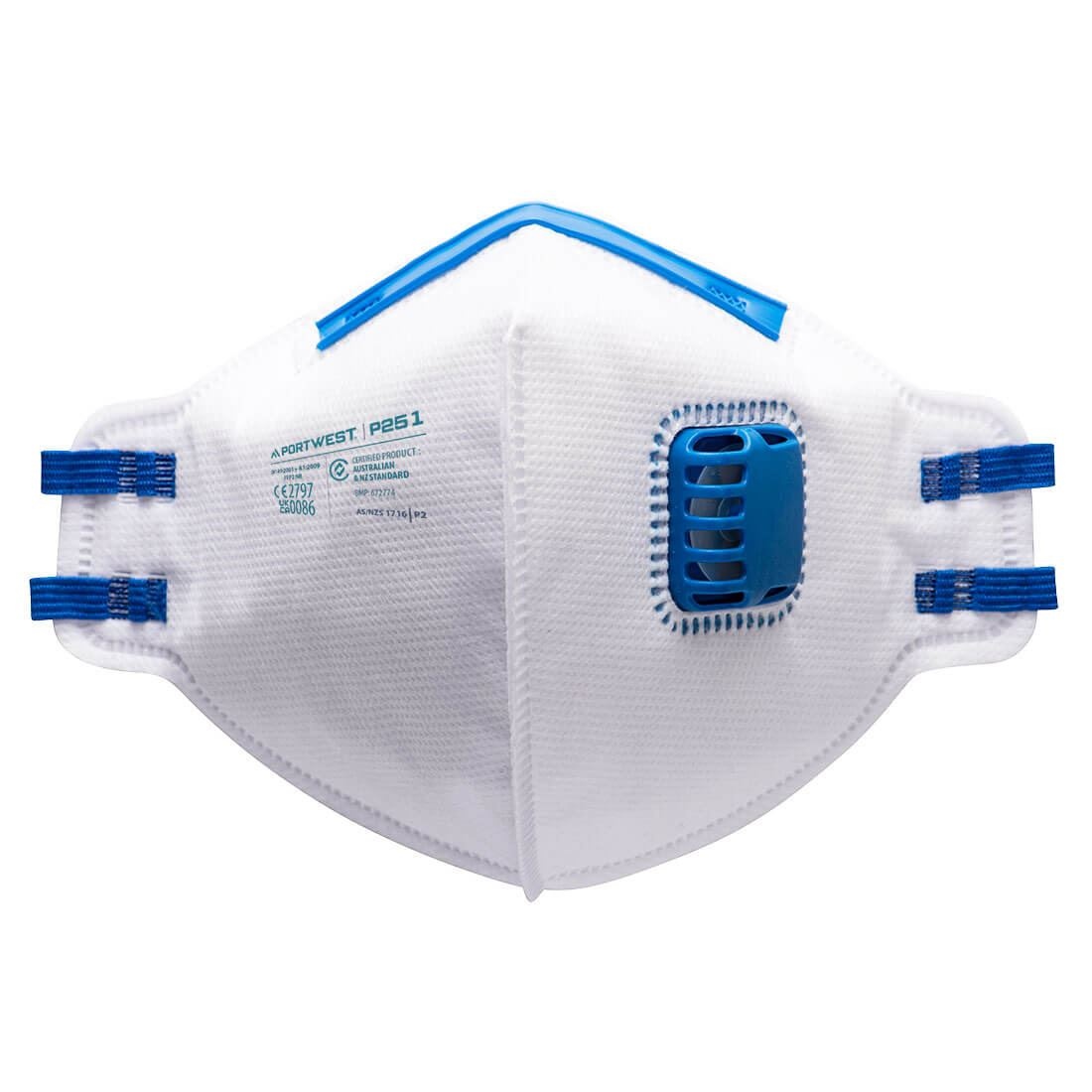 Masque pliable FFP2 avec valve