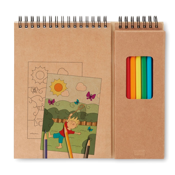 Set de coloriage avec bloc - COLOPAD