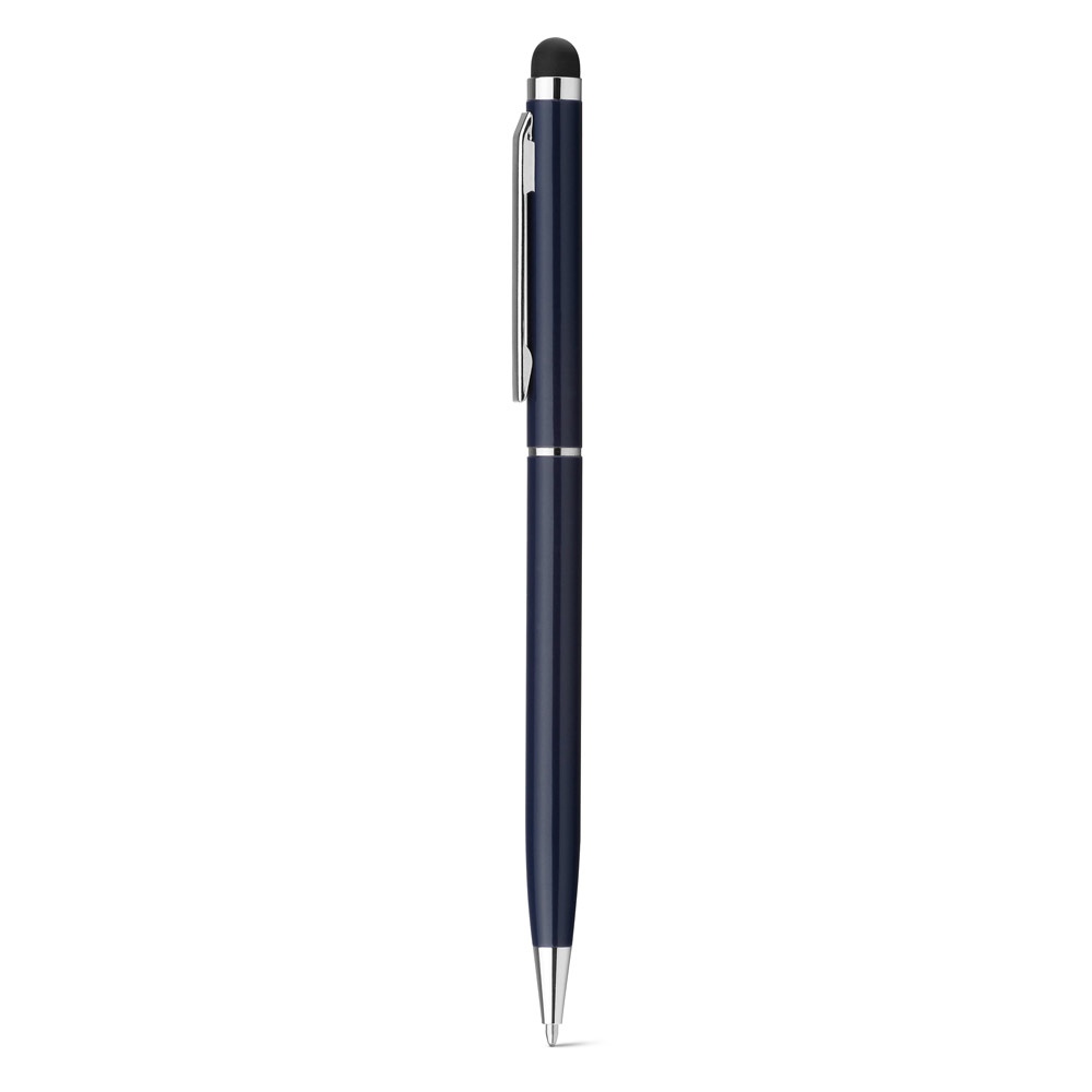 ZOE. Stylo en aluminium avec mécanisme twist et embout tactile 8
