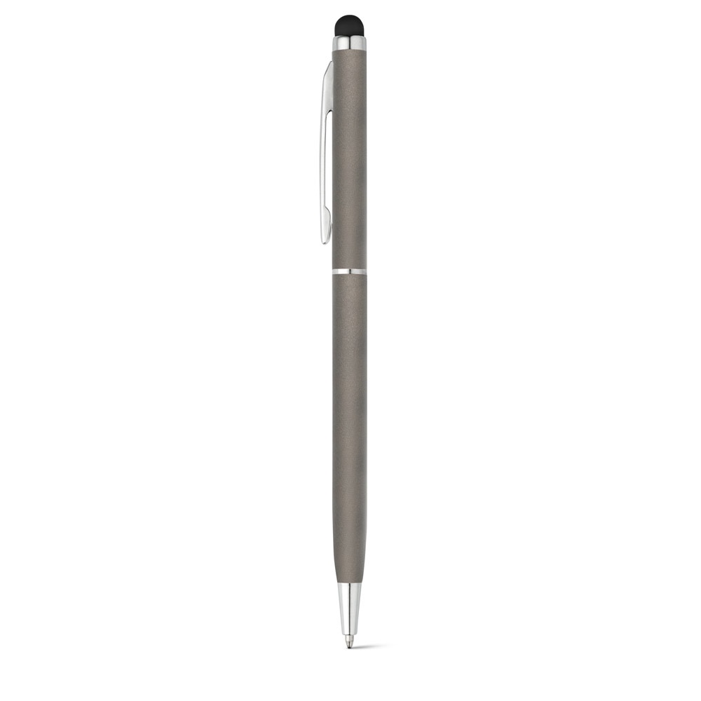 ZOE. Stylo en aluminium avec mécanisme twist et embout tactile 6