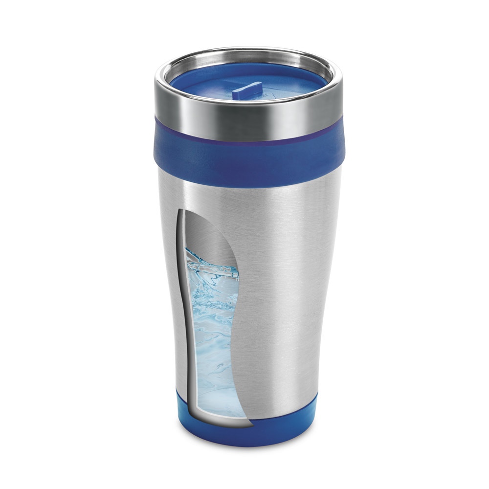 BATUM. Gobelet de voyage en acier inoxydable et PP 420 mL 5