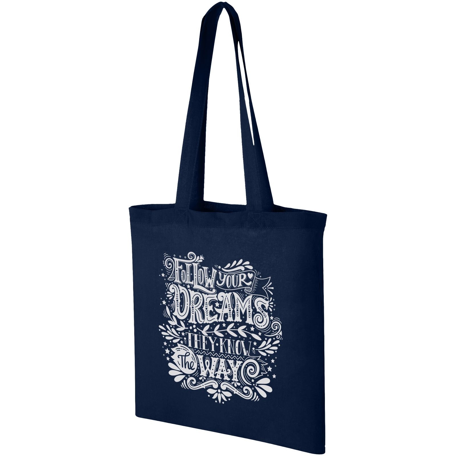 Sac shopping coton Madras 140 gr/m² 7L 35