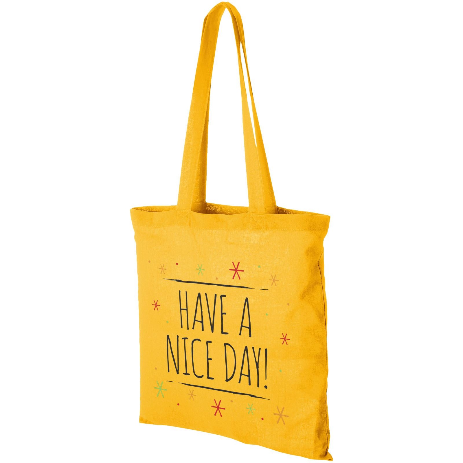 Sac shopping coton Madras 140 gr/m² 7L 43