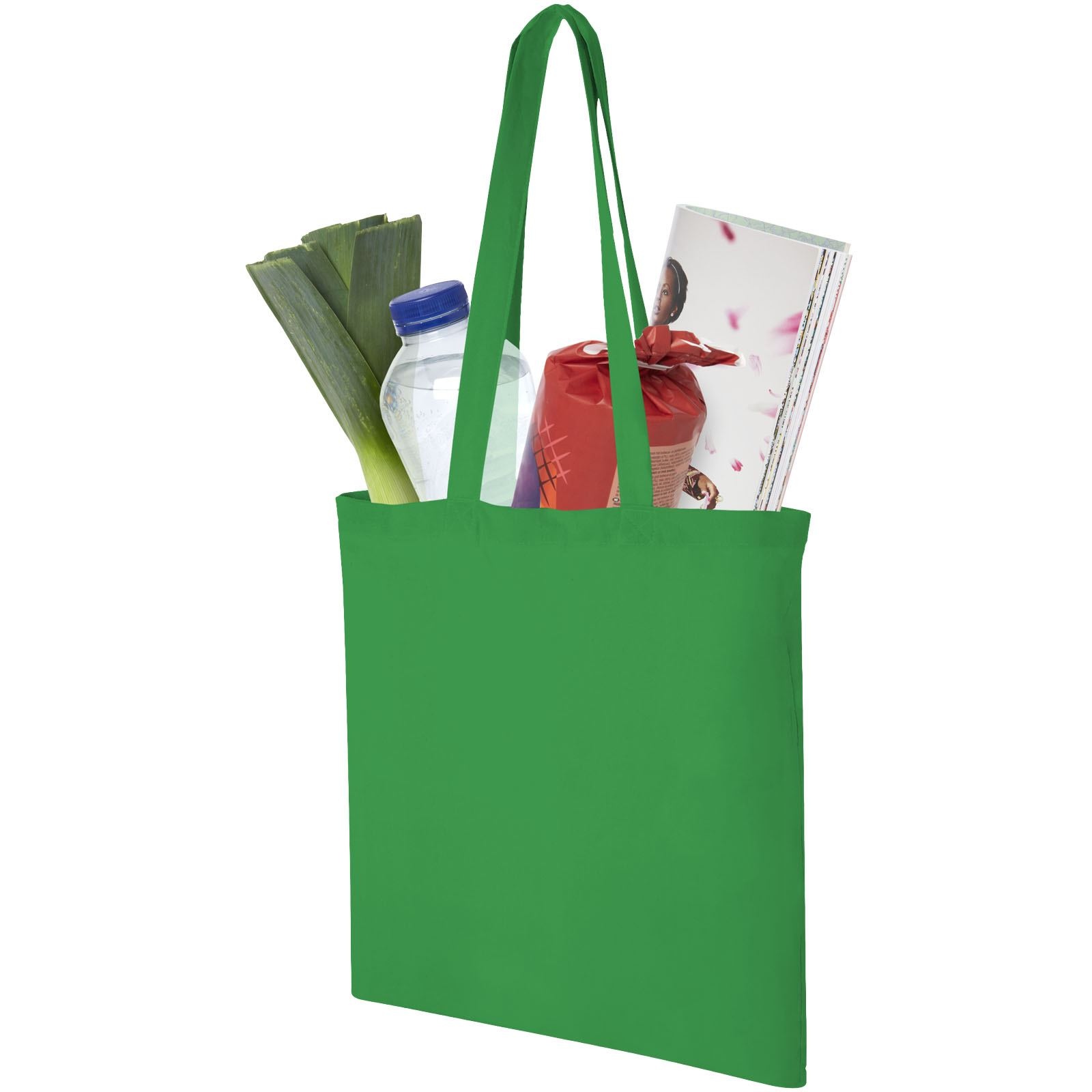Sac shopping coton Madras 140 gr/m² 7L 45