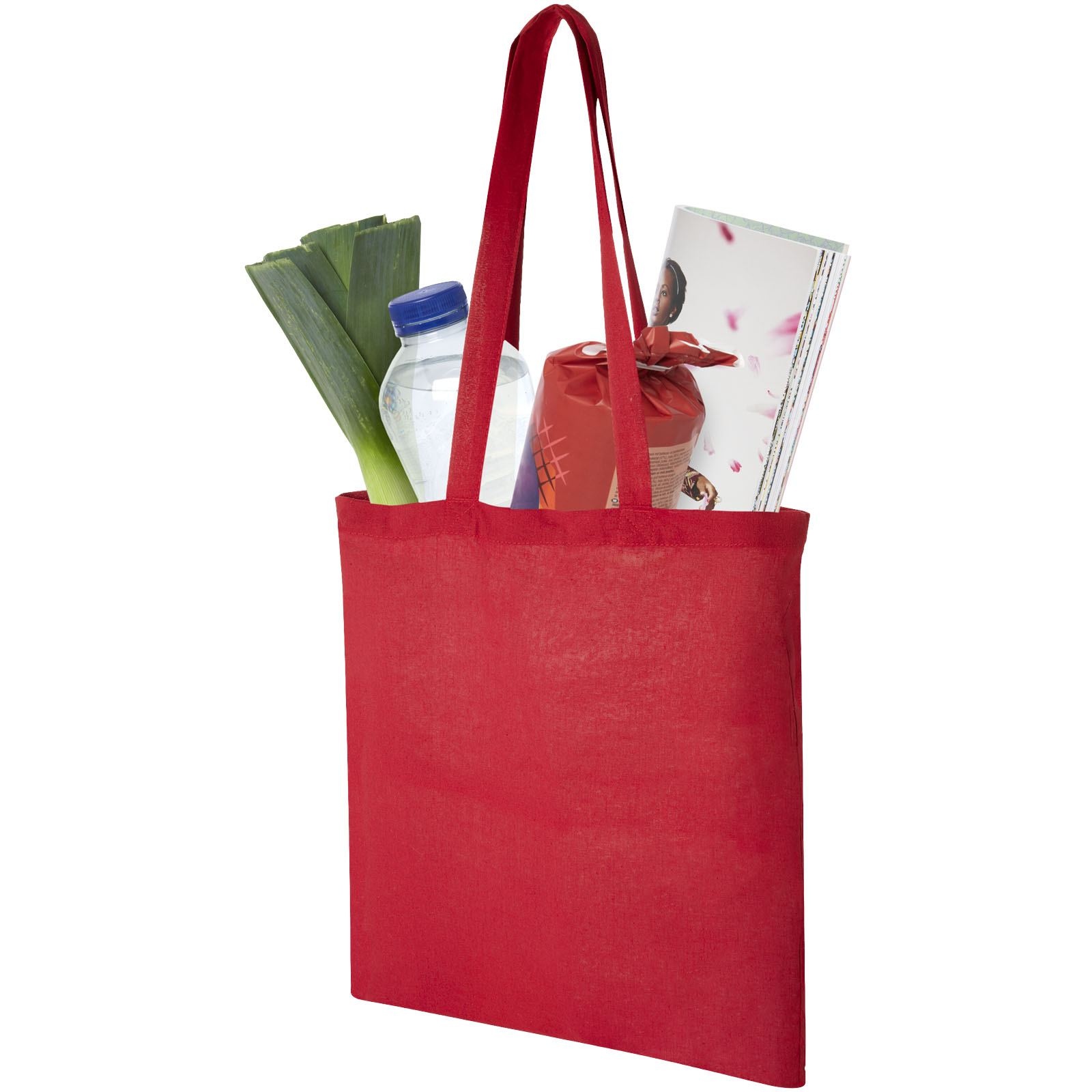 Sac shopping coton Madras 140 gr/m² 7L 54