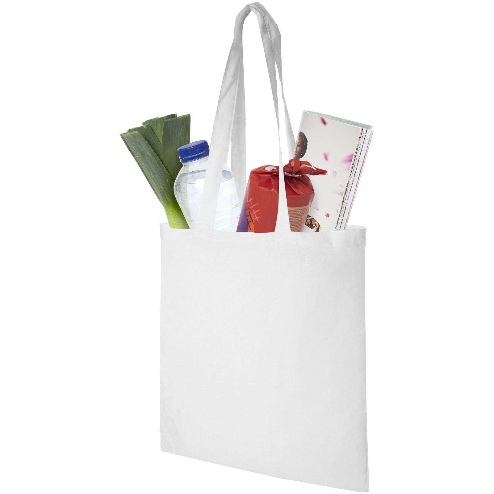 Sac shopping coton Madras 140 gr/m² 7L 56