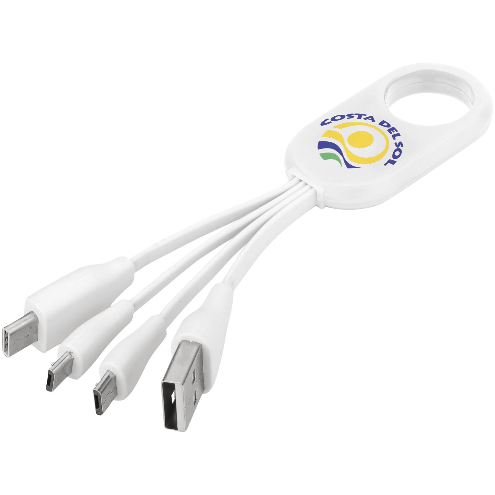 Câble USB multi ports type C 4 en 1 Troup 4
