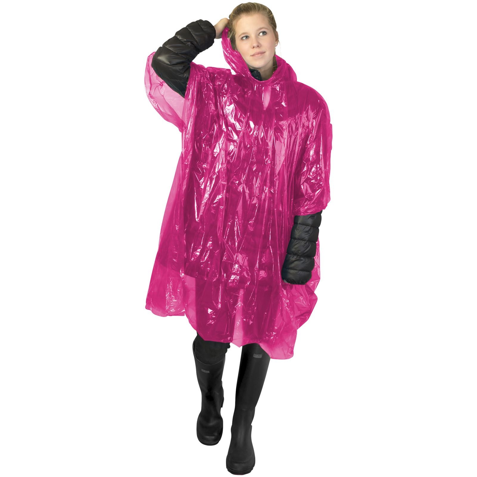 Poncho jetable pour la pluie avec pochette de rangement Ziva 29